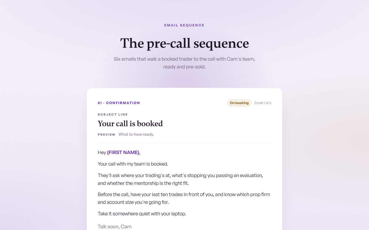 Pre-call preview