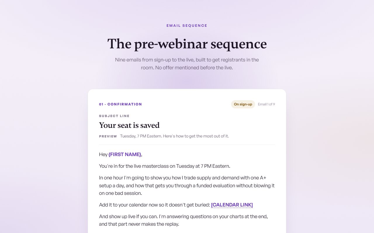 Pre-webinar preview